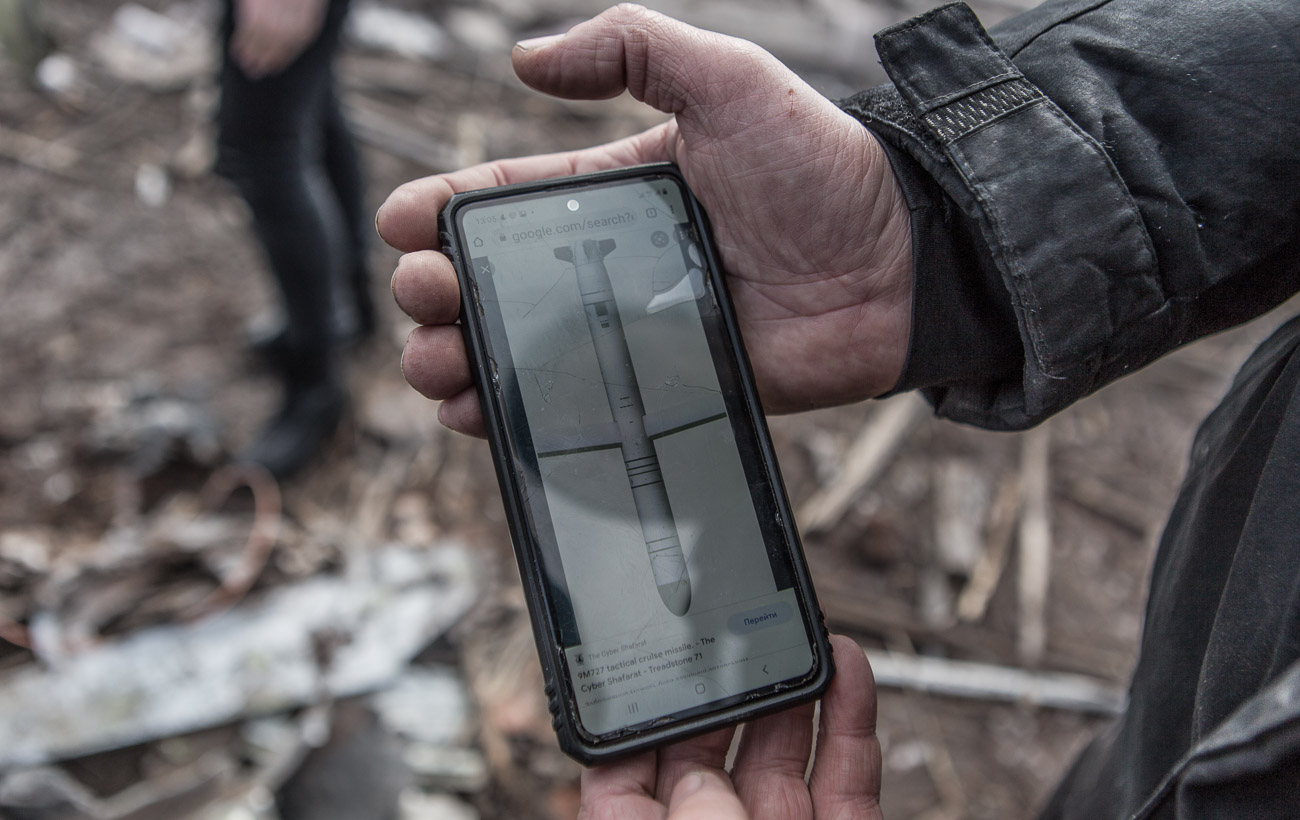 Нічний обстріл Мерефи під Харковом: фоторепортаж